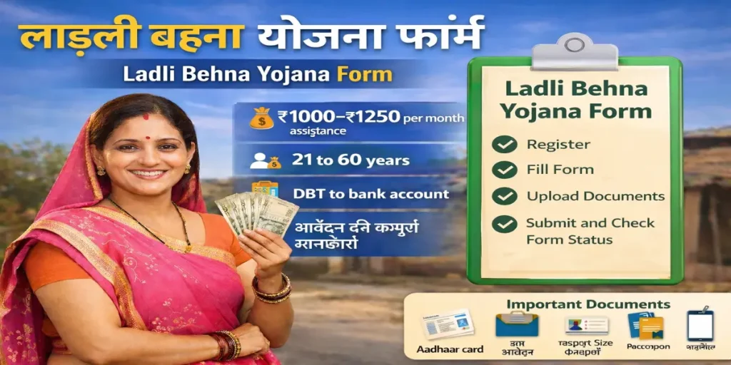 Ladli bhena yojana form