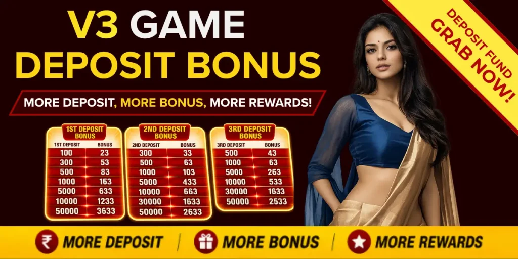 V3 Game Deposit Bonus